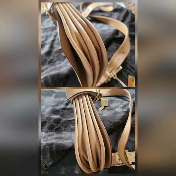 Gucci Leather Shoulder Bag with Gold Hardware - Picture 5 of 16